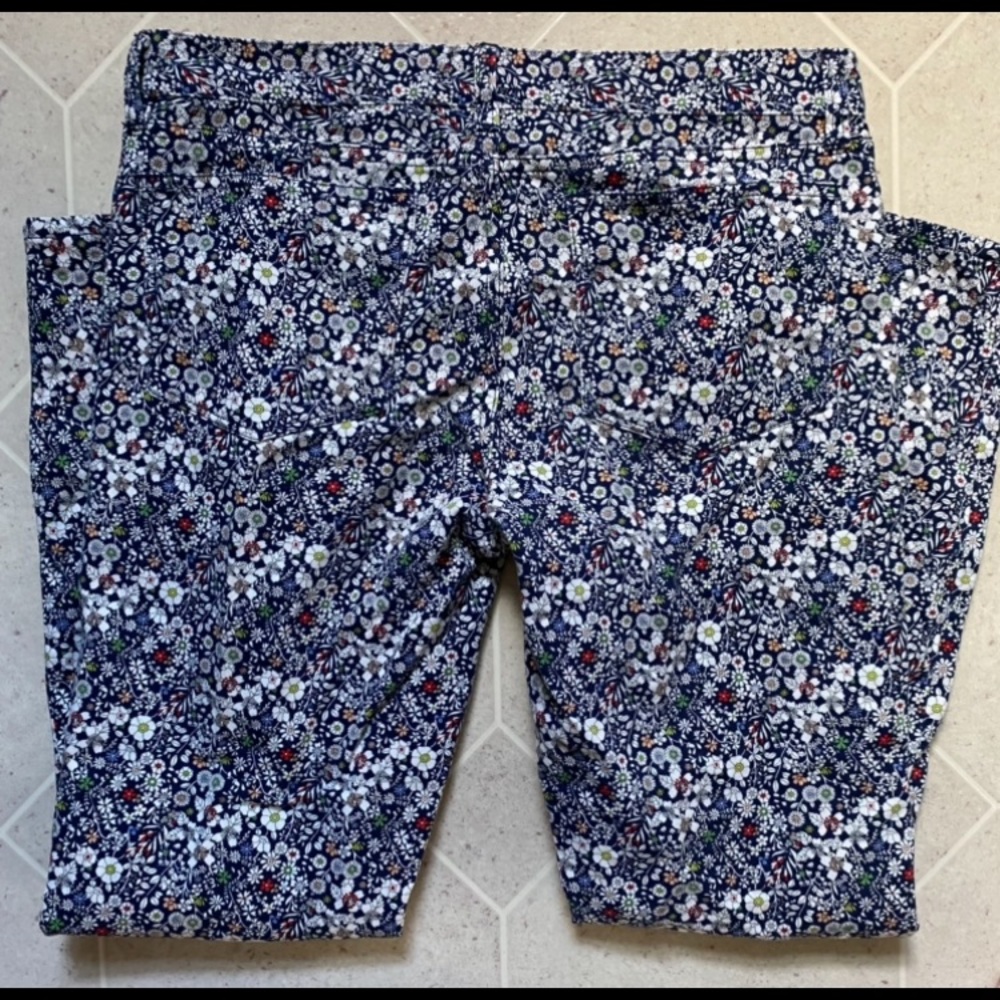 J. Crew floral tooth pick pant. - Picture 3 of 4